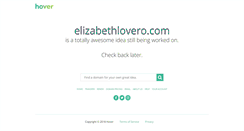 Desktop Screenshot of elizabethlovero.com
